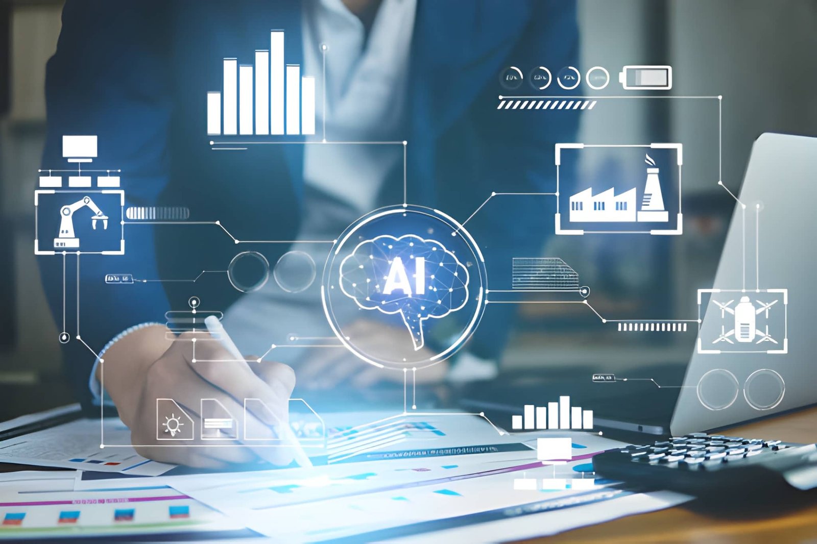 AI strategy consulting helping businesses plan artificial intelligence adoption